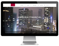 Asesoria Financial's website programming