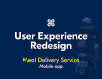 UX redesign for a meal delivery app