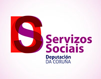 Identidade corporativa dos Servizos Sociais.
