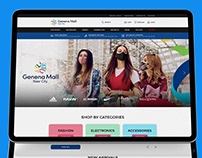 Genena Mall E-Commerce Website UI Design