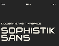 Sophistik Sans – Modern Sans Typeface