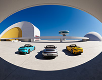 Porsche 911 & Centro Niemeyer
