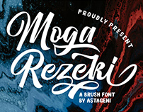 Free Moga Rezeki Brush Font