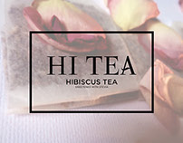 HI TEA - Hibiscus Tea Branding and Packaging