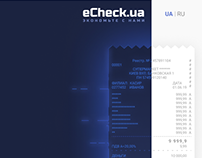 eCheck - E-Receipt Web & Mobile Landing Page