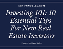 10 Essential Tips For New Real Estate Investors