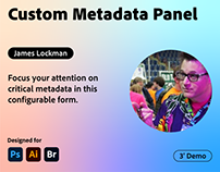 Custom Metadata Panel by James Lockman
