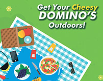 Domino's Pizza Marketing Collaterals