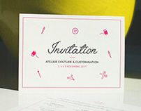 VIV & CUT INVITATION CARD