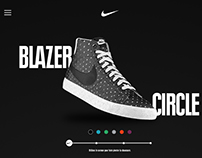 Nike Blazer Circle - UX Motion Design