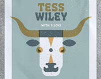 Tess Wiley gigposter