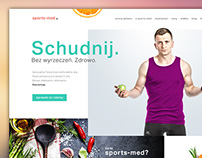 Sports-med - dietician web & prints