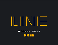 Vector Line free modern font