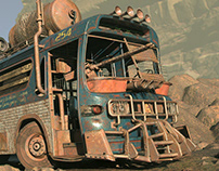 Blue Bus (Hum3d Challenge entry)