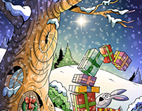 Christmas winter illustration (PF2018)