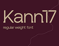 Kann17 font redesign