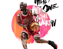 Michael Jordan 55th.