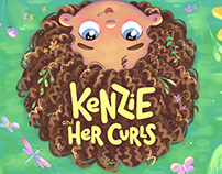 Kenzie and Her Curls. Children's book