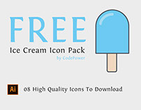 Free Ice Cream Icon Pack