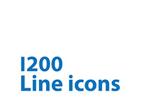1200 Line icons