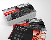 :: Jan Hladiš / Projektant (business card)