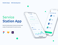 Service Station application | Mobile UX/UI