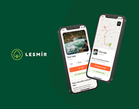 Lesmír - Trail Guide App