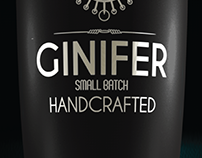 Ginifer Craft Gin Brand & Product Design