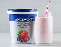 Lancewood Double Cream Yoghurt Packaging