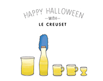 Le Creuset Halloween Online Campaign