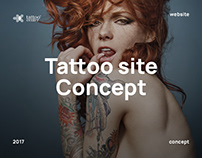 Tattoo site Concept