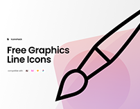 Free Graphics Line Icons