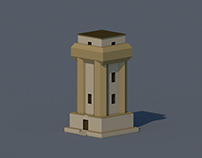 Low poly Wuppertal — 3D Modeling