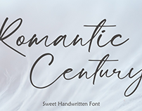 Romantic Century --- Sweet Handwritten Font ---