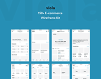 Viola - Ecommerce WireFrame Kit