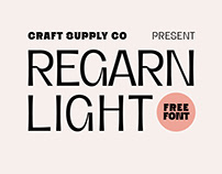 Regarn Light | Free Font