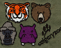 Calgary Zoo Embroidery