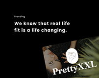 PrettyXXL Brand Identity Project