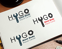 Hugo Auto Logo Concepts