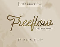 Freeflow Monoline Font
