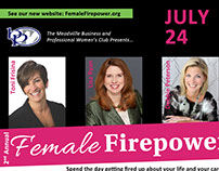 Female Firepower 2015 Logo and Graphics