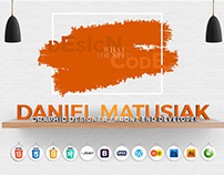 Daniel Matusiak portfolio design