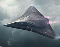 Stealth fighter concept