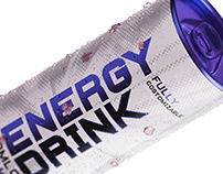 Energy Drink Can Mockup+Free Sample