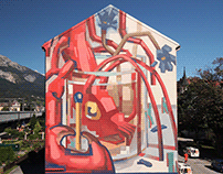 MOTS & HNRX - mural in Innsbruck