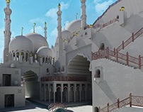 Mosque - Autocad 3D