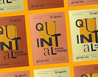 Quintal Entremonte — Poster