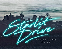 Starlit Drive Font