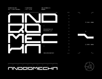 Andromecha Typeface