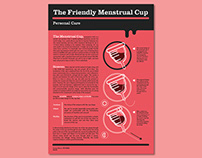 The Friendly Menstrual Cup: Product Concept Poster